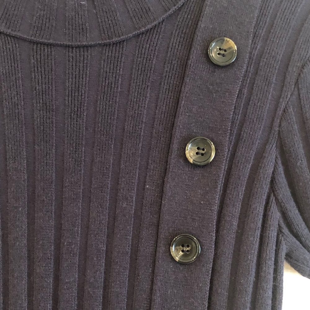 Free People navy blue knit dress - Picture 4 of 4